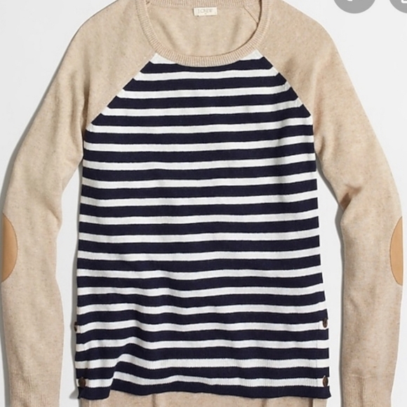 J. Crew Sweaters J Crew Elbow Patch Sweater Poshmark